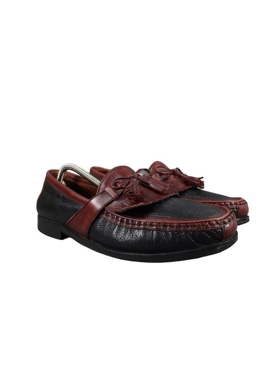 Johnston & Murphy Other - Johnston & Murphy Shoes Mens 10 Loafers Tassel Fringe Moccasin Leather Classic